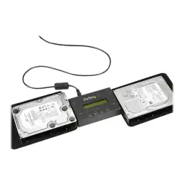 StarTech.com Duplicateur et Effaceur de Disque Dur SATA 2,5" - 3,5" Autonome - Copieur - Cloneur pour DD S... (SATDUP11)_10