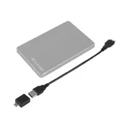 Verbatim Store 'n' Go ALU Slim - Disque dur - 2 To - externe (portable) - USB 3.2 Gen 1 - argent (53666)_1