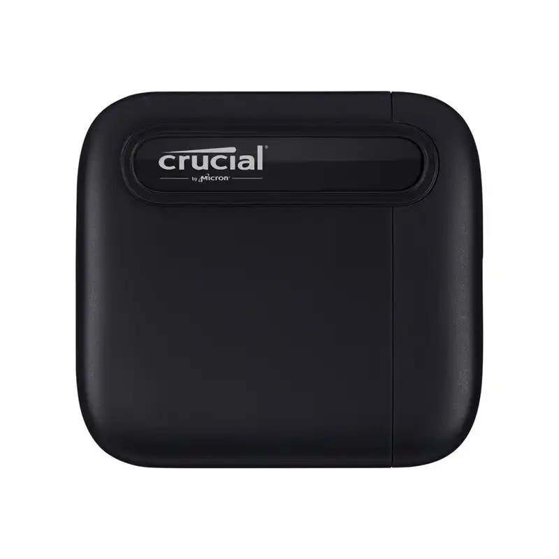 Crucial X6 - SSD - 1 To - externe (portable) - USB 3.1 Gen 2 (USB-C connecteur) - noir (CT1000X6SSD9)_1