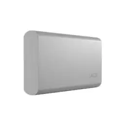 LaCie Portable SSD - SSD - 500 Go - externe (portable) - USB (USB-C connecteur) - lune argentée - avec S... (STKS500400)_1
