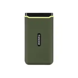 Transcend ESD380C - SSD - 4 To - externe (portable) - USB 3.2 Gen 2x2 - vert militaire (TS4TESD380C)_1