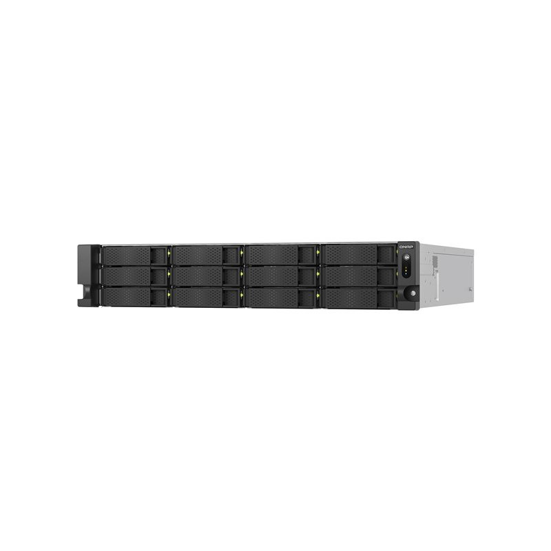 Serveur NAS - 12 Baies - rack-montable - SATA 6Gb - s - RAID 0, 1, 5, 6, 10, 50, 60, JBO... (TS-H1277AXU-RP-R7-32G)_1