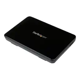 StarTech.com Boîtier Externe pour Disque Dur 2.5" SATA III et SSD sur port USB 3.0 avec Support UASP - F... (S2510BPU33)_1