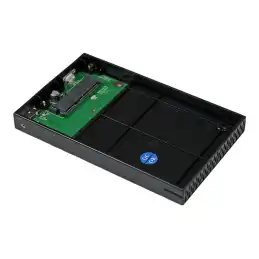 StarTech.com Boîtier USB 3.0 externe pour disque dur de 2,5" SATA III - Boîtier HDD - SSD de 2,5 pouces ... (S2510BMU33)_2