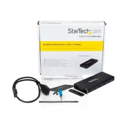 StarTech.com Boîtier disque dur - USB 3.1 (10 Gb - s) - Pour SSD SATA M.2 NGFF - Boîtier SSD M.2 avec c... (SM21BMU31C3)_5