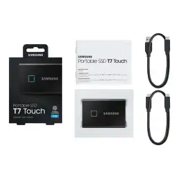 Samsung T7 Touch MU-PC2T0K - SSD - chiffré - 2 To - externe (portable) - USB 3.2 Gen 2 (USB-C connecte... (MU-PC2T0K/WW)_10