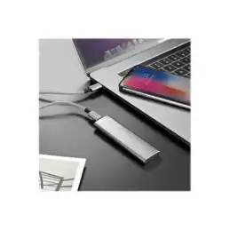 Verbatim Vx500 - SSD - 480 Go - externe (portable) - USB 3.1 Gen 2 (USB-C connecteur) - gris sidéral (47443)_5