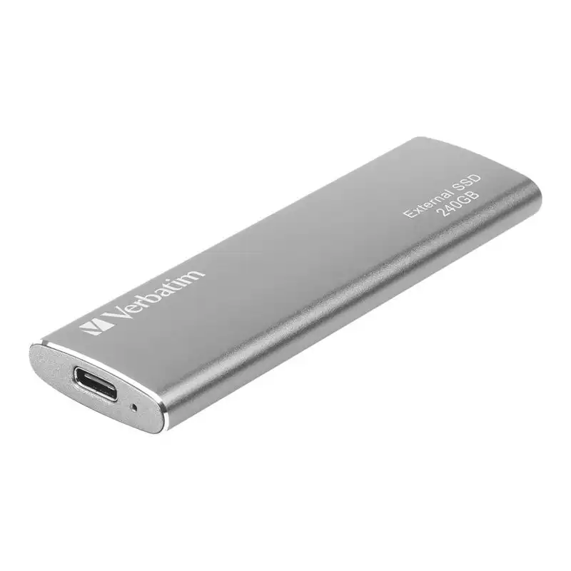 Verbatim Vx500 - SSD - 240 Go - externe (portable) - USB 3.1 Gen 2 (USB-C connecteur) - gris sidéral (47442)_1
