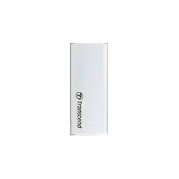 Transcend ESD240C - SSD - 120 Go - externe (portable) - M.2 - USB 3.1 Gen 2 (USB-C connecteur) - argent (TS120GESD240C)_7