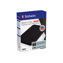 Verbatim Store 'n' Go - SSD - 256 Go - externe (portable) - USB 3.2 Gen 1 (USB-C connecteur) (53249)_6
