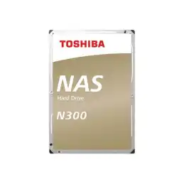 Toshiba N300 NAS - Disque dur - 12 To - interne - 3.5" - SATA 6Gb - s - 7200 tours - min - mémoire tam... (HDWG21CUZSVA)_1