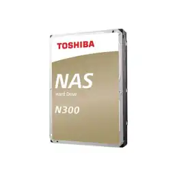 Toshiba N300 NAS - Disque dur - 10 To - interne - 3.5" - SATA 6Gb - s - 7200 tours - min - mémoire tam... (HDWG11AUZSVA)_1