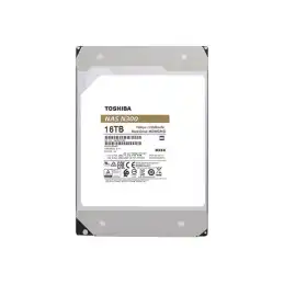 Toshiba N300 NAS - Disque dur - 16 To - interne - 3.5" - SATA 6Gb - s - 7200 tours - min - mémoire tam... (HDWG31GUZSVA)_3