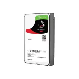 Seagate IronWolf - Disque dur - 10 To - interne - 3.5" - SATA 6Gb - s - 7200 tours - min - mémoire tam... (ST10000VN000)_1