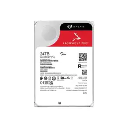 Seagate IronWolf Pro - Disque dur - 24 To - interne - 3.5" - SATA 6Gb - s - 7200 tours - min - mémoire... (ST24000NT002)_4