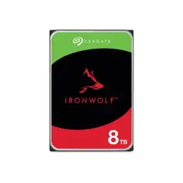 Seagate IronWolf - Disque dur - 8 To - interne - 3.5" - SATA 6Gb - s - mémoire tampon : 256 Mo - avec 3... (ST8000VN002)_2