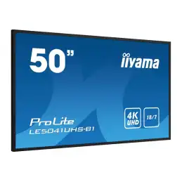 iiyama ProLite - Classe de diagonale 50" (49.5" visualisable) écran LCD rétro-éclairé par LED - signal... (LE5041UHS-B1)_3