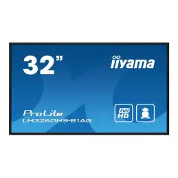 iiyama ProLite - Classe de diagonale 32" (31.5" visualisable) écran LCD rétro-éclairé par LED - signa... (LH3260HS-B1AG)_1