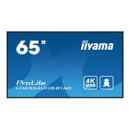iiyama ProLite - Classe de diagonale 65" (64.5" visualisable) écran LCD rétro-éclairé par LED - sign... (LH6554UHS-B1AG)_1