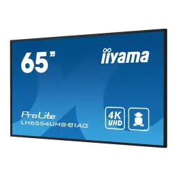 iiyama ProLite - Classe de diagonale 65" (64.5" visualisable) écran LCD rétro-éclairé par LED - sign... (LH6554UHS-B1AG)_3