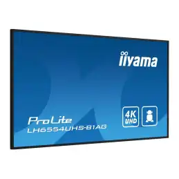 iiyama ProLite - Classe de diagonale 65" (64.5" visualisable) écran LCD rétro-éclairé par LED - sign... (LH6554UHS-B1AG)_4
