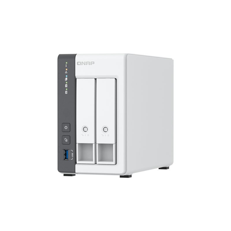 Serveur NAS - 2 Baies - SATA 6Gb - s - RAID JBOD, 0, 1 - RAM 4 Go - 2.5 Gigabit Ethern... (K/TS-216G+2XMN10ADA600S)_1
