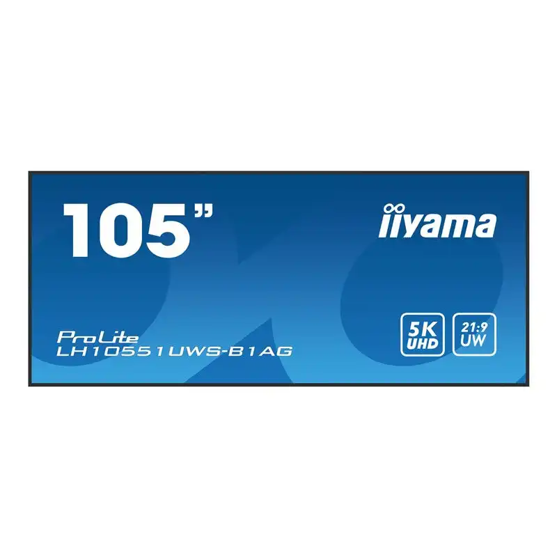 iiyama ProLite - Classe de diagonale 105" (104.7" visualisable) écran LCD rétro-éclairé par LED - s... (LH10551UWS-B1AG)_1