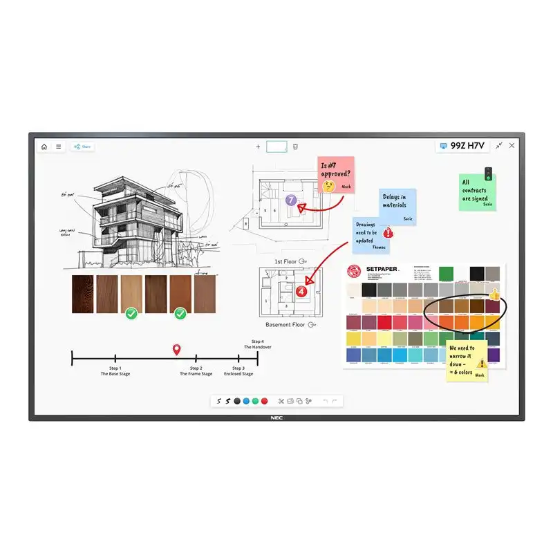 NEC MultiSync M651 IGB - Classe de diagonale 65" M Series écran LCD rétro-éclairé par LED - signalisation ... (60005426)_1