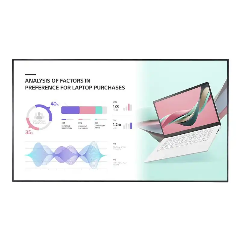 LG - Classe de diagonale 86" UH5J-H Series écran LCD rétro-éclairé par LED - signalisation numérique avec ... (86UH5J-H)_1