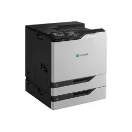 Lexmark CS820dte - Imprimante - couleur - Recto-verso - laser - A4 - Legal - 1200 x 1200 ppp - jusqu'à 57 p... (21K0180)_2