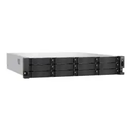 Serveur NAS - 12 Baies - rack-montable - SATA 6Gb - s - RAID 0, 1, 5, 6, 10, 50, 60, JBO... (TS-H1277AXU-RP-R5-16G)_4