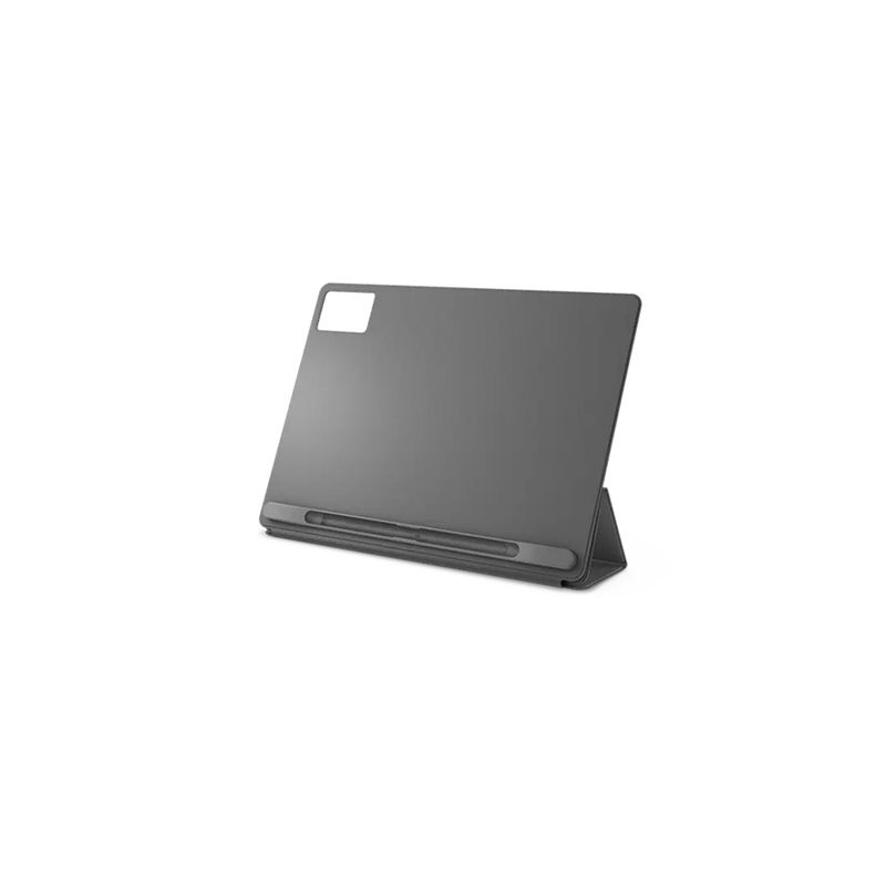 Étui à rabat pour tablette - polyuréthane (PU) - gris luna - pour Idea Tab Plus ZAG7, ZAGF Tab K12 ... (ZG38C07423)_1