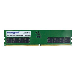 DDR5 - module - 8 Go - DIMM 288 broches - 4800 MHz - PC5-38400 - CL40 - 1.1 V - mémoire sans tampo... (IN5T8GNHWBX)_1