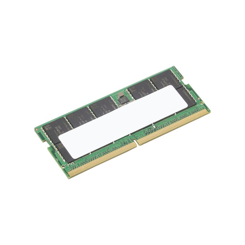 DDR5 - module - 16 Go - SO DIMM 262 broches - 4800 MHz - PC4-38400 - ECC - Campus - vert - pour Thi... (4X71K08909)_1