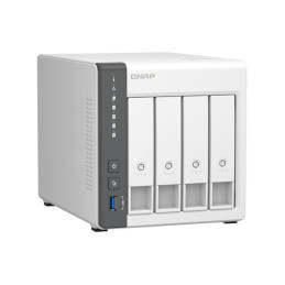 Serveur NAS - 4 Baies - SATA 6Gb - s - RAID 0, 1, 5, 6, 10, JBOD, 50, 60 - RAM 4 Go ... (K/TS-433-4G+4XMN10ADA600S)_4
