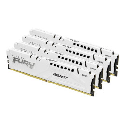 DDR5 - kit - 128 Go: 4 x 32 Go - DIMM 288 broches - 5200 MT - s - PC5-41600 - CL40 - 1.25 V -... (KF552C40BWK4-128)_1