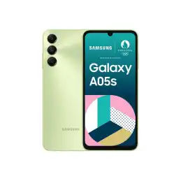 Samsung Galaxy A05s - 4G smartphone - double SIM - RAM 4 Go - Mémoire interne 64 Go - microSD slot -... (SM-A057GLGUEUB)_1