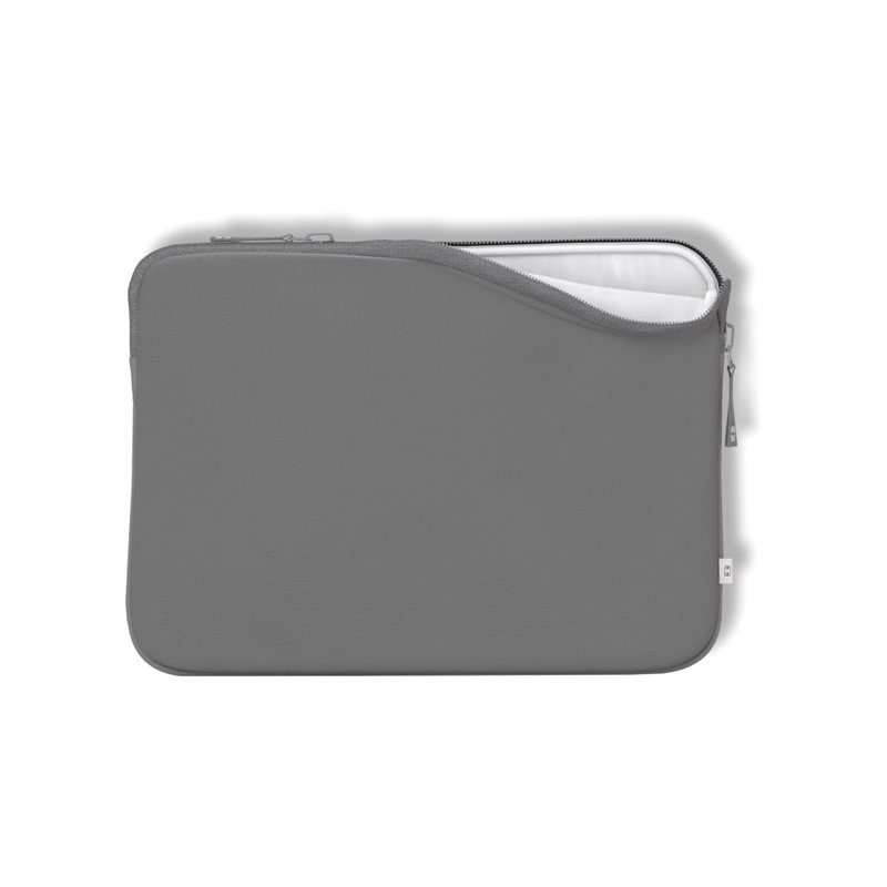 Housse d'ordinateur portable - intérieur blanc - 13" - gris (MW-410140)_1