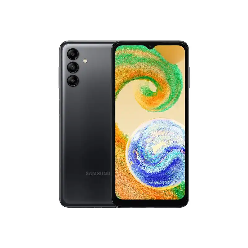 Samsung Galaxy A04s - 4G smartphone - double SIM - RAM 3 Go - Mémoire interne 32 Go - microSD slot -... (SM-A047FZKUEUB)_1