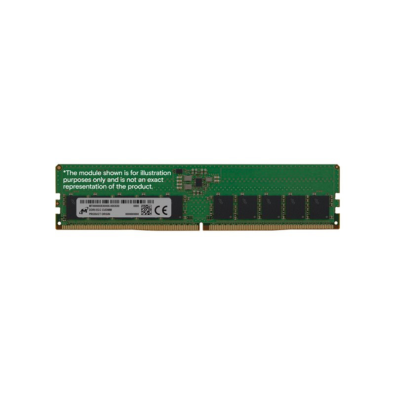 DDR5 - module - 16 Go - DIMM 288 broches - 3200 MHz - PC5-51200 - CL52 - mémoire non tampon... (MTC10C1084S1BC64BR)_1