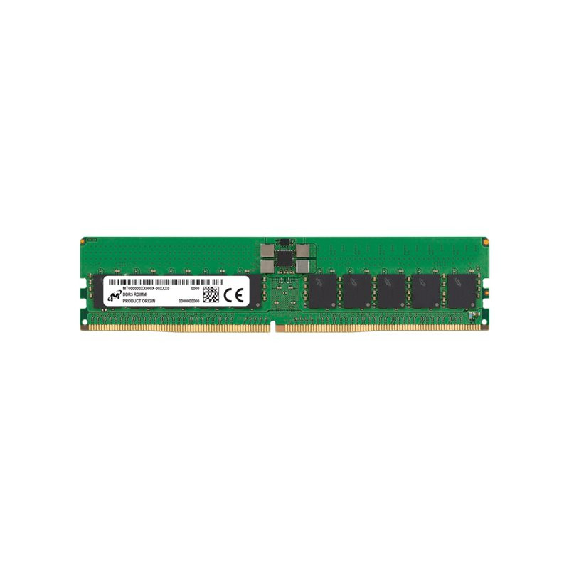 DDR5 - module - 32 Go - DIMM 288 broches - 6400 MHz - PC5-51200 - CL52 - 1.1 V - mémoire ... (MTC20F1045S1RC64BD2R)_1