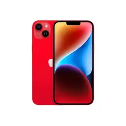 Apple iPhone 14 Plus - (PRODUCT) RED - 5G smartphone - double SIM - Mémoire interne 256 Go - écran OEL - ... (MQ573ZD/A)_1