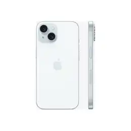 Apple iPhone 15 - 5G smartphone - double SIM - Mémoire interne 128 Go - écran OEL - 6.1" - 2556 x 1179 pi... (MTP43ZD/A)_2
