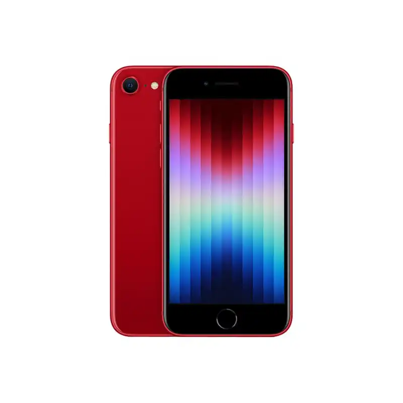 Apple iPhone SE (3rd generation) - (PRODUCT) RED - 5G smartphone - double SIM - Mémoire interne 256 Go - ... (MMXP3ZD/A)_1