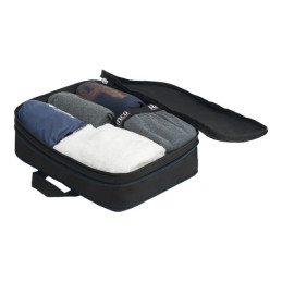 Sacoche pour vêtements et chaussures - 300D PET - noir (D31689)_3