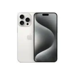 Apple iPhone 15 Pro Max - 5G smartphone - double SIM - Mémoire interne 512 Go - écran OEL - 6.7" - 2796 x... (MU7D3ZD/A)_1