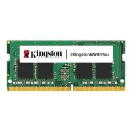 DDR4 - module - 8 Go - SO DIMM 260 broches - 3200 MT - s - PC4-25600 - CL22 - 1.2 V - mémoire san... (KVR32S22S8/8)_1