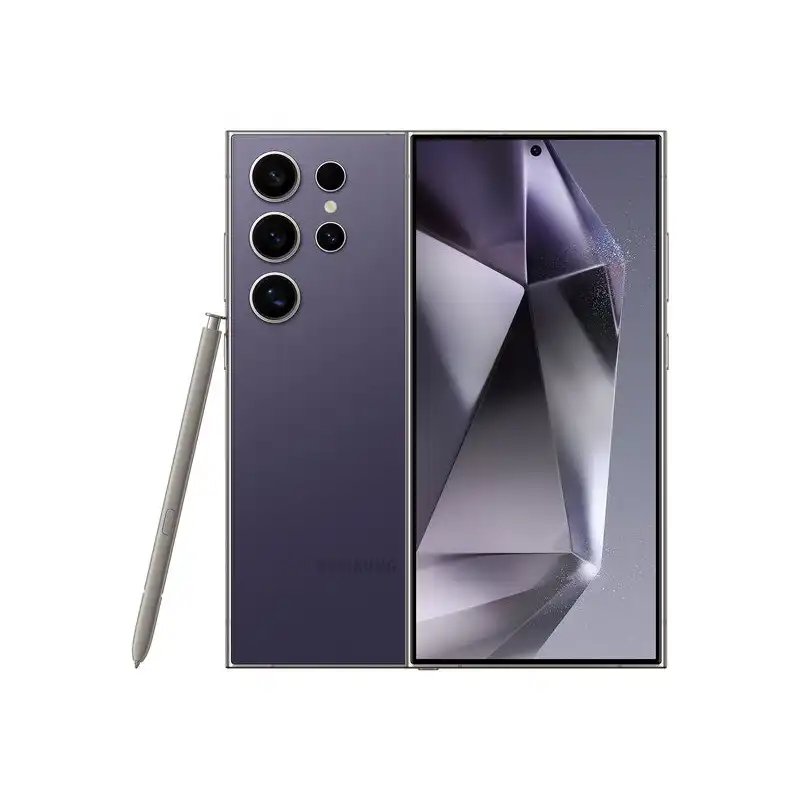 Samsung Galaxy S24 Ultra - 5G smartphone - double SIM - RAM 12 Go - Mémoire interne 1 To - écran OEL... (SM-S928BZVPEUB)_1