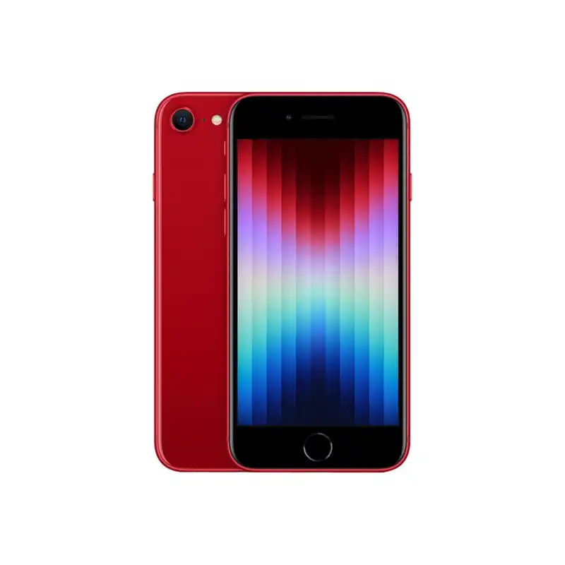 Apple iPhone SE (3rd generation) - (PRODUCT) RED - 5G smartphone - double SIM - Mémoire interne 64 Go - É... (MMXH3ZD/A)_1