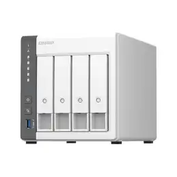 Serveur NAS - 4 Baies - SATA 6Gb - s - RAID 0, 1, 5, 6, 10, JBOD, 50, 60 - RAM 4 Go - ... (TS-433-4G+4XST4000VN006)_1